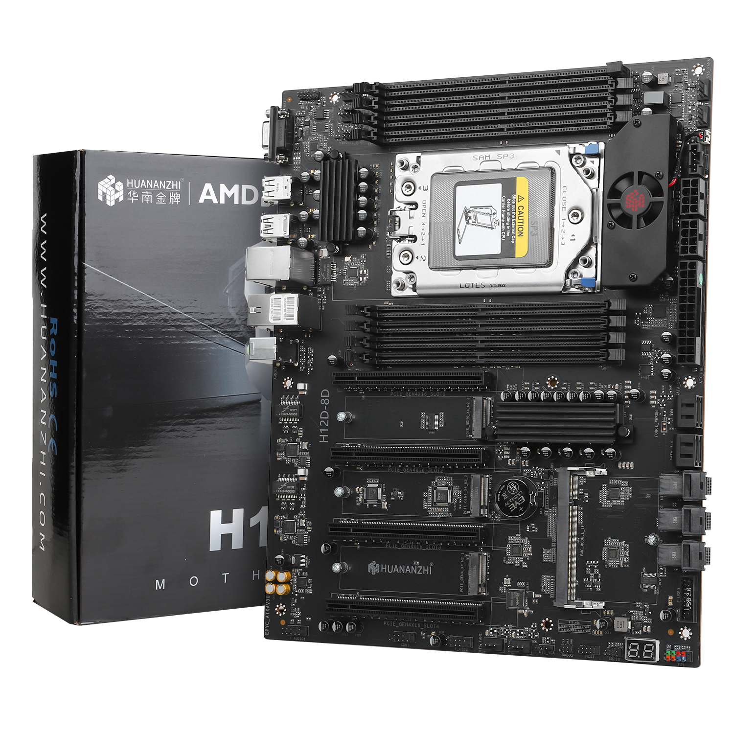 华南金牌 H12D 8D EPYC7002 AI BMC IPMI2.0 H12D 8D BMC 图 4