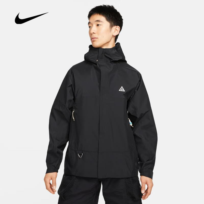 耐克（NIKE）男子防风全长拉链开襟夹克 ACG STORM-FIT &quot;CASCADE RAINS“ DV9416-010 S
