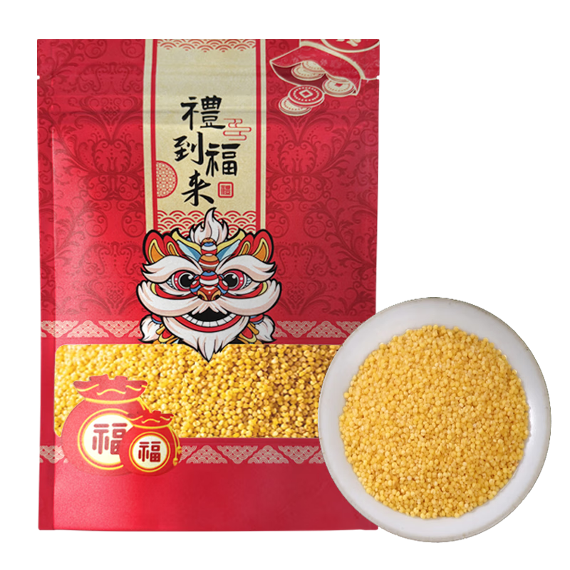 钻石纬度 DIAMOND LATITUDE甄选山西有机黄小米250g油小米五谷杂粮月子米杂粮山西当季新米