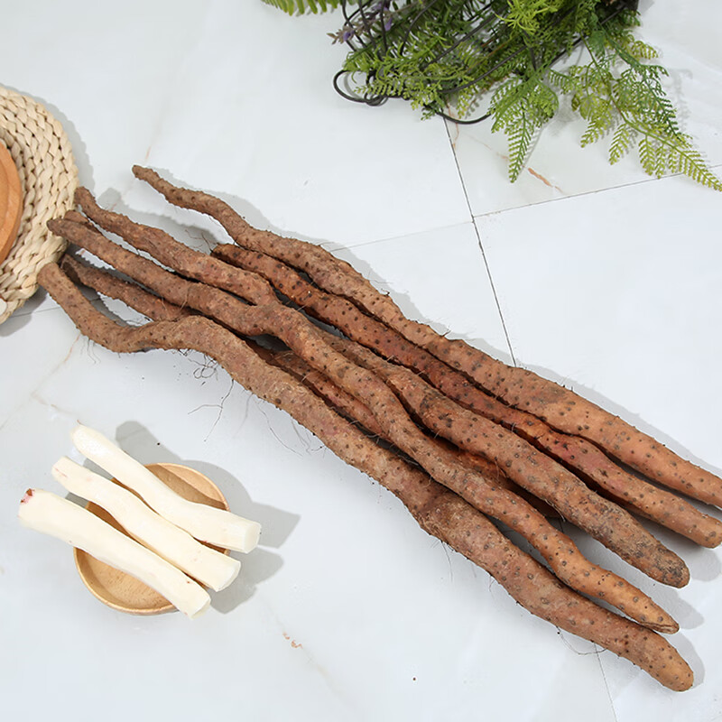 温县铁棍山药【产地直发】河南焦作温县怀山药五斤新鲜铁棍怀山药垆土铁杆淮山 【特级大果】65-68厘米左右（老客推荐）