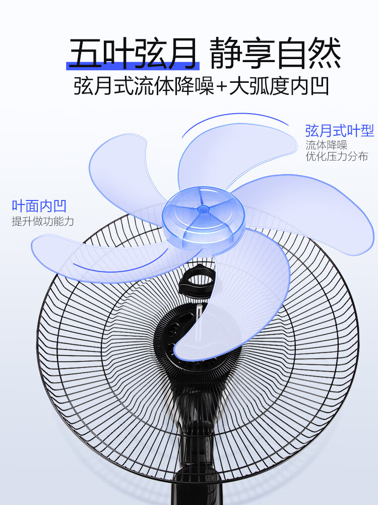 钻石牌(DIAMOND)钻石牌电风扇落地扇家用风扇大风力强力立式节能摇头静音遥控电扇 18英寸【4挡调速】铜线款