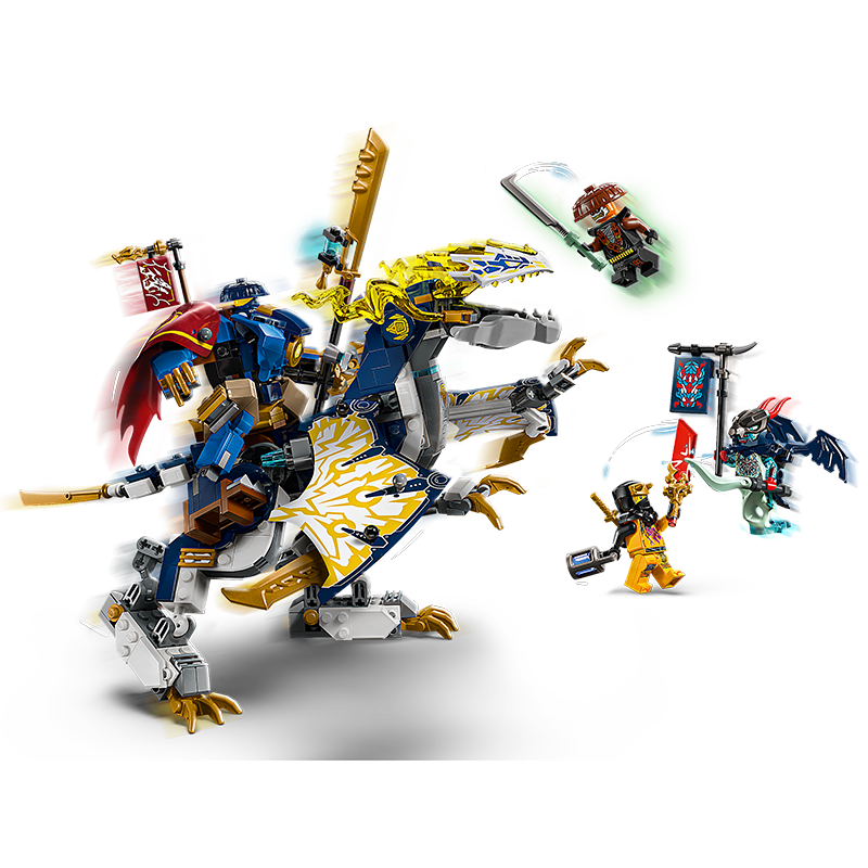 乐高（LEGO）积木拼装幻影忍者71843 黑化杰的神龙坐骑男孩儿童玩具生日礼物