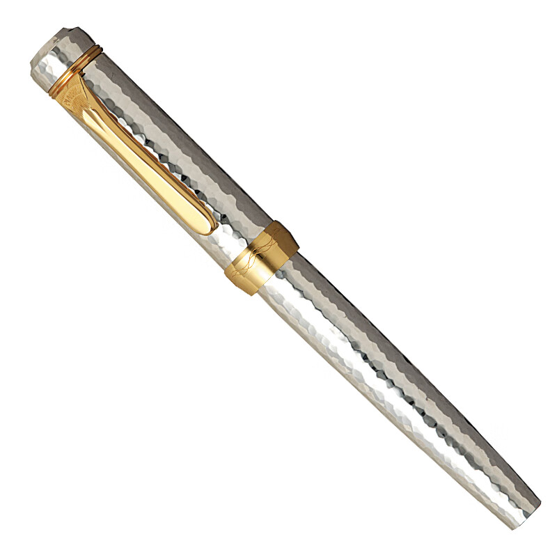 白金（PLATINUM）【少量現(xiàn)貨】PLATINUM 日本白金 PP-100000M 925銀筆桿 18K金尖鋼筆 商務(wù)饋贈(zèng)禮品盒套裝 亮紋【鉑金尖】 0.5mm_M尖(中字)_標(biāo)配_明尖