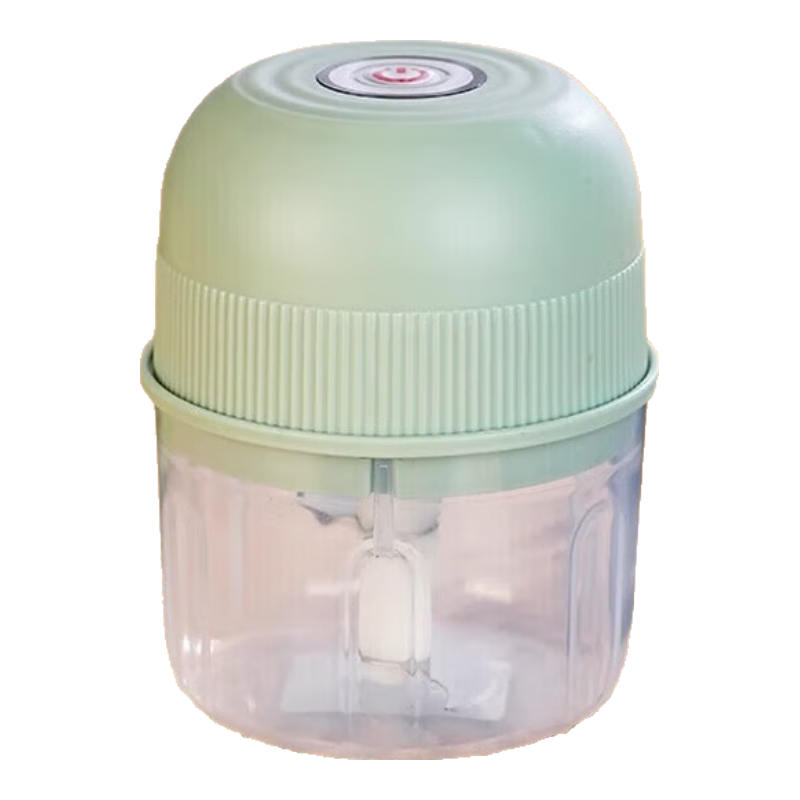 绞蒜器蒜泥器绞肉机电动大容量多功能料理机葱姜蒜捣蒜器火锅蘸料 随机色250ml 送type-c快充