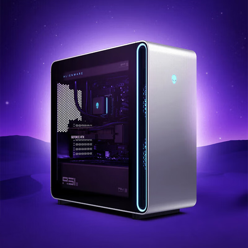 外星人（Alienware）Area-51台式机游戏主机液冷散热RTX5090显卡美版 U9/5090/96G/2T 星辰银