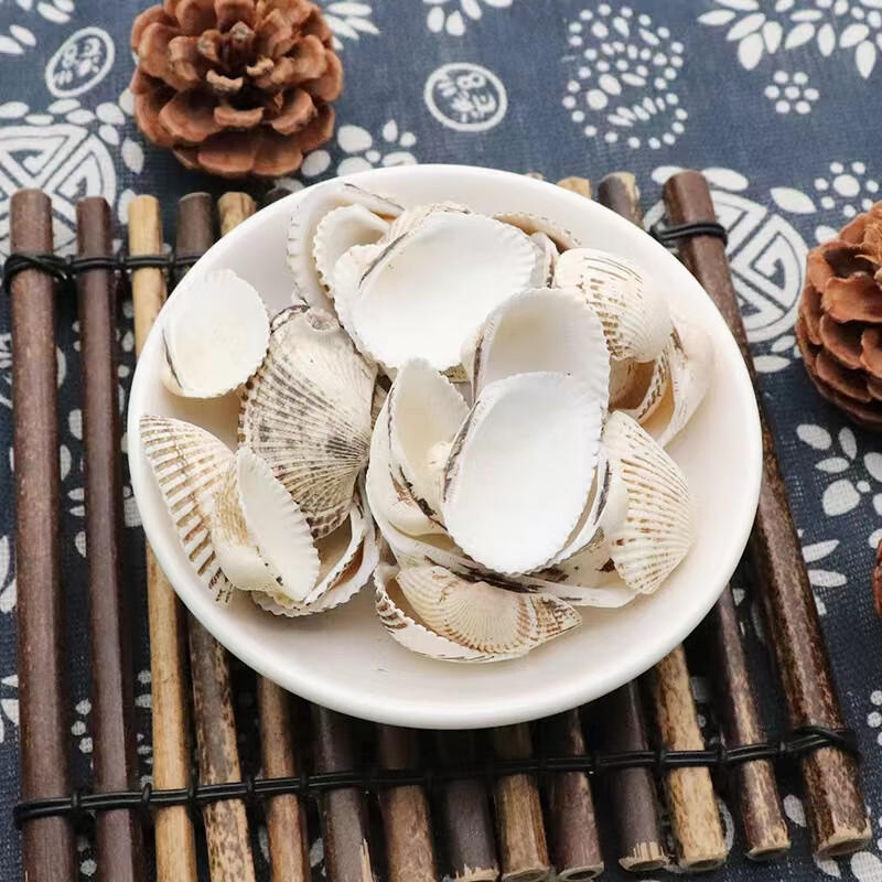 同仁堂（TRT）云南中药材瓦楞子500g精选特级天然无硫生瓦楞子干净可磨粉