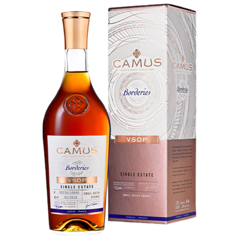 卡慕（CAMUS）經(jīng)典布特妮VSOP干邑白蘭地洋酒700ml 單一莊園 法國進(jìn)口