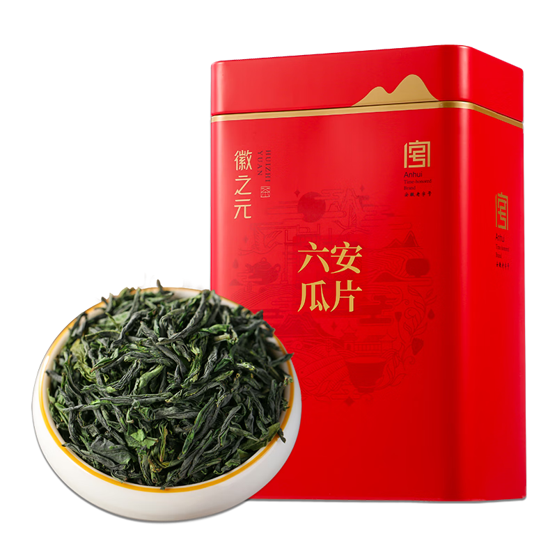 徽之元（HUIZHIYUAN）六安瓜片2025年新茶一級濃香雨前春茶高山有機(jī)綠茶茶葉自己喝200g
