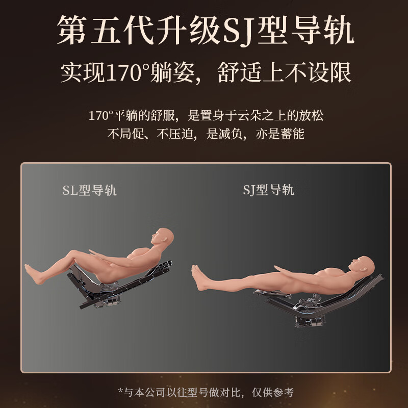 松下（Panasonic）按摩椅家用太空豪华舱4D写字机芯高端按摩沙发椅全身智能空气净化全球旗舰款生日礼物男女 EP-MA131E-杏色