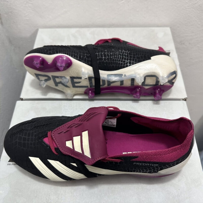 千百心仪经典复刻大鞋舌Predator Elite FG长钉低帮实战比赛训练足球鞋 猎鹰 39