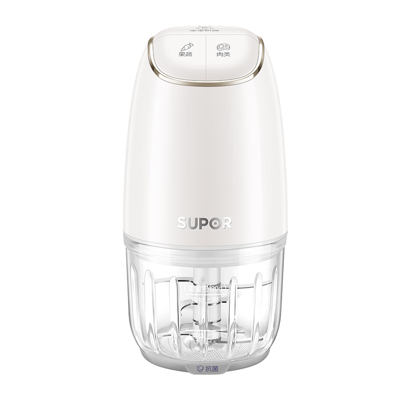 苏泊尔（SUPOR）分月龄辅食机 多功能宝宝辅食工具 婴儿料理机 8叶单杯单刀 FB16C