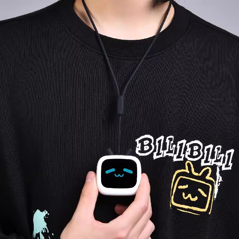 bilibiliGoods哔哩哔哩新品CUBE FACE小电视LCD触屏真无线蓝牙耳机降噪礼物 【猫狗双全】小电视 耳机