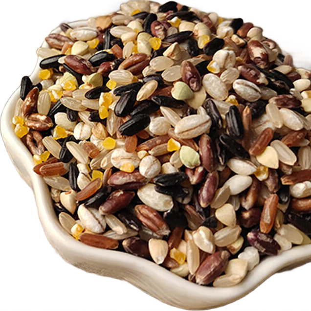 精选七色糙米 杂粮饭黑米红米低脂主食健身粗粮五谷杂粮 七色米500g*2袋