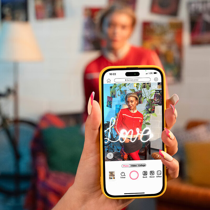 富士（FUJIFILM）instax mini link3 一次成像拍立得手机照片打印机口袋式便携打印机旅行送闺蜜女友情人节生日礼物 玫瑰粉【单机版】 套餐二【标配+相纸40张】