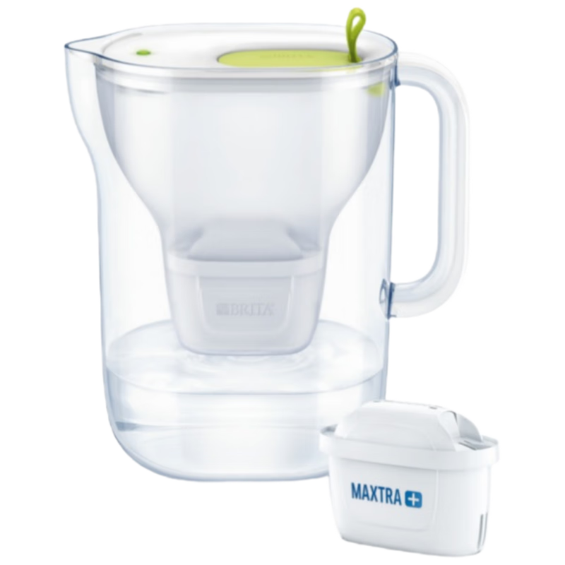 碧然德家用3.5L濾水壺自來水過濾器廚房專用凈水器凈水壺StyleXL設(shè)計師款-綠色【1壺5芯】