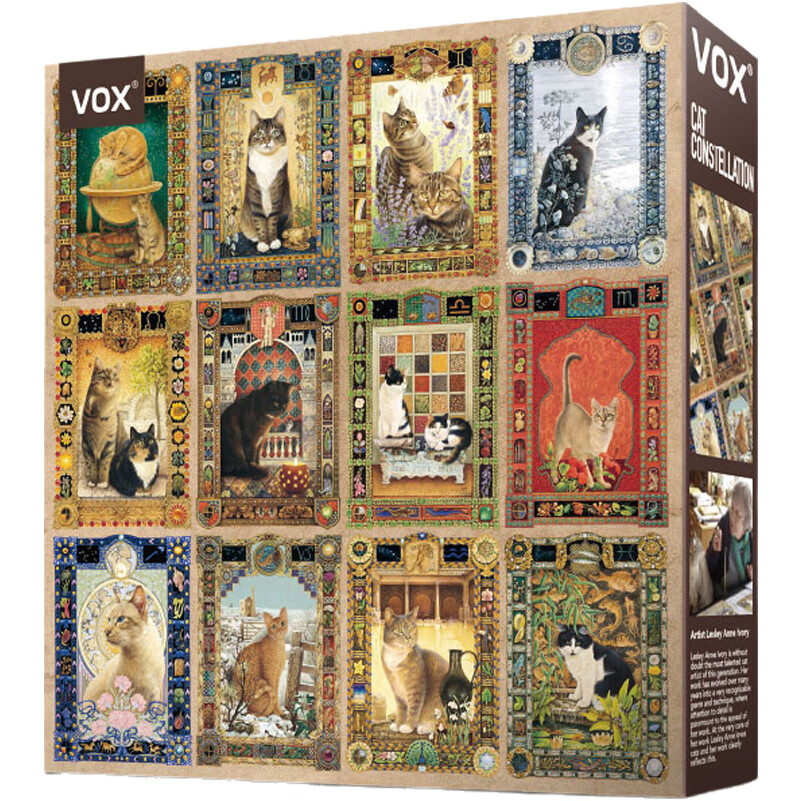 VOX����ƴͼ1020Ƭ ��������è������߼�ѹ���Ѷ�ƴͼVE1000-177 90.56Ԫ