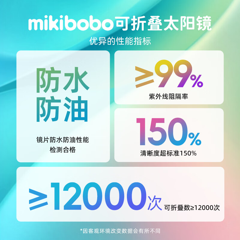 米奇啵啵墨镜新款 男款女款 太阳镜 出行驾驶 日夜两用防强光可折叠便携式 茶色【赠携收纳袋】