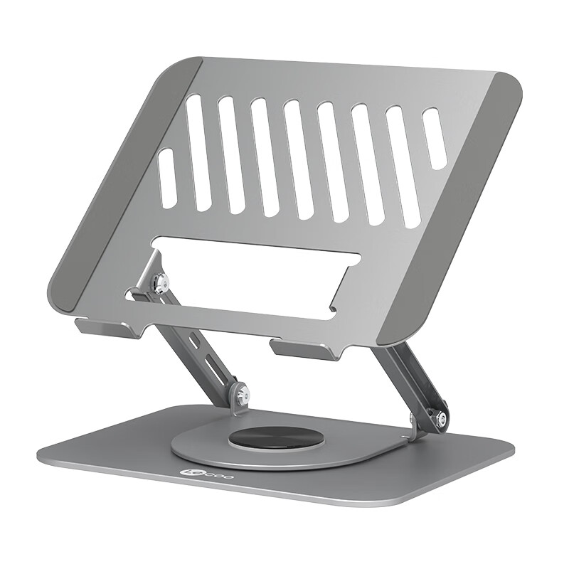联想来酷Lecoo 笔记本电脑支架360度旋转 10KG承重 金属散热增高架 无极升降适用办公本游戏本 无极升降支架【基础款】LS101