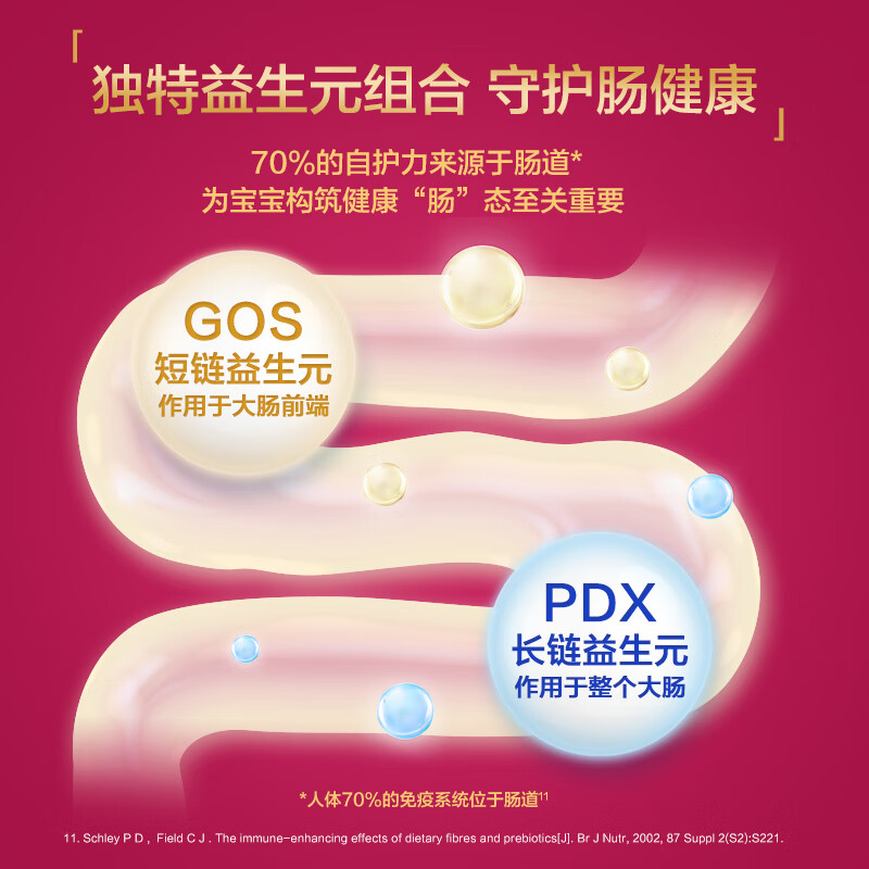 美赞臣(MeadJohnson)美版蓝臻HMO婴幼儿配方奶粉3段(1-3岁)680g/罐 蓝臻3段