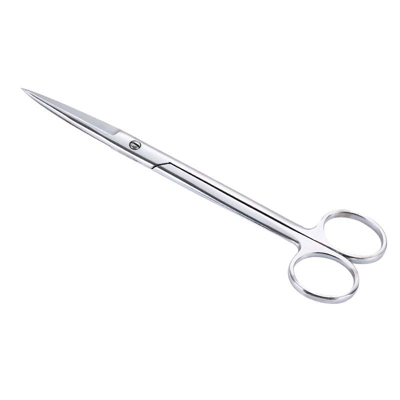 医用不锈钢剪刀直尖弯头套装小型加厚手术剪眼科组织剪护士拆线剪 12.