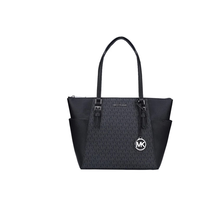 MICHAEL KORSCHARLOTTE大号女士牛皮革单肩手提托特包圣诞礼物