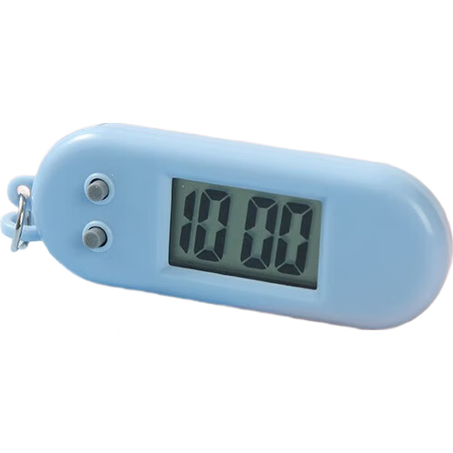 计时器LED静音电子钟创意床头钟客厅座钟摆件夜光时钟闹表计时器 马卡龙计时器小挂表