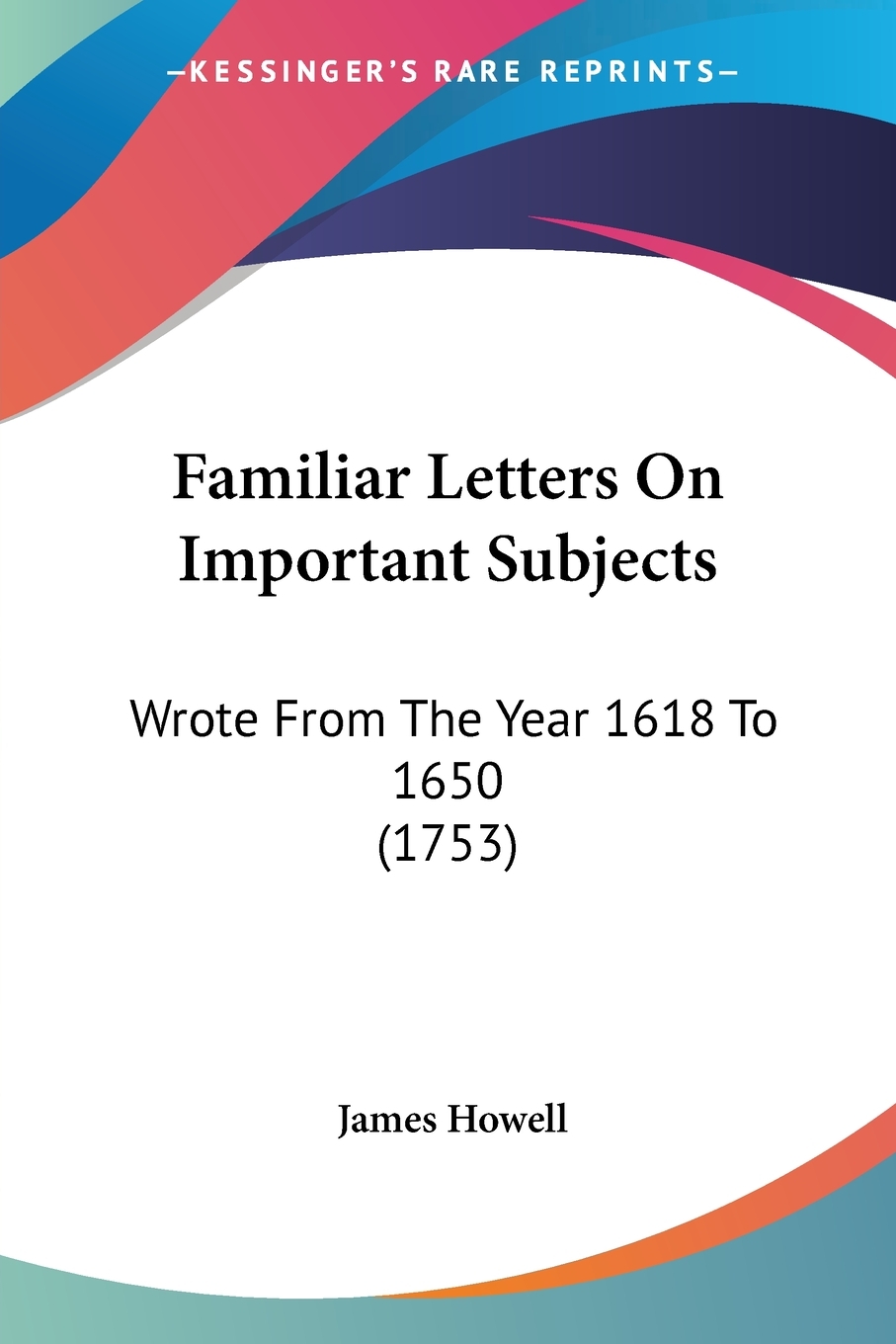 【预售 按需印刷】familiar letters on important subjects