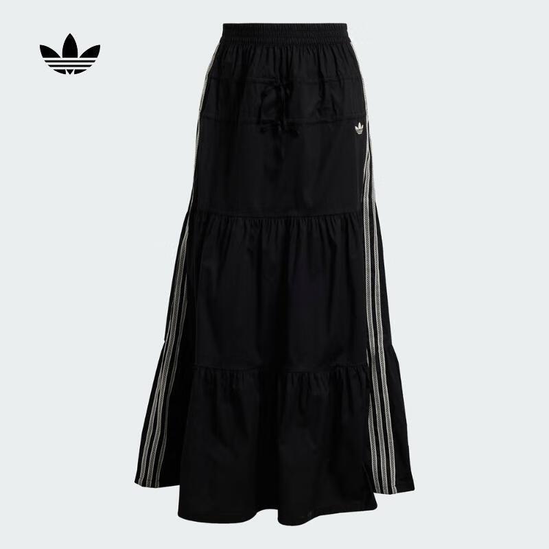 阿迪达斯 adidas【滔搏运动】三叶草女子SKIRT裙子 KC0767 M