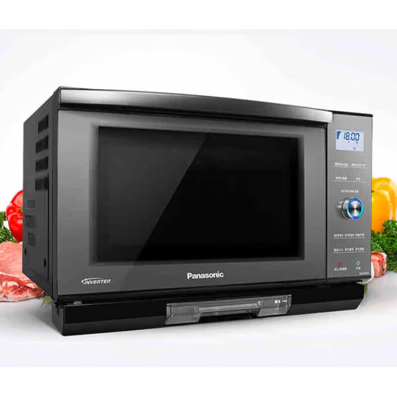 松下（Panasonic）高端NN-DS900/DS1100微波炉烤箱蒸箱三合一微蒸烤一体机家用水波 NNDS59JB全国联保