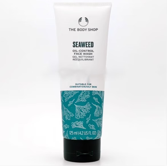 美體小鋪（THE BODY SHOP）TBS英國 海藻深層清潔潔面膠洗面奶凈膚 潔面膠洗面奶125ml