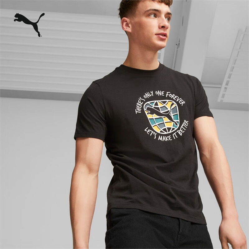 ʷ����� ���� PUMA ����͸�����ж���T�� �п� �ļ�ӡ���˶����� 686393 ��ɫ    39Ԫ���Ż�ȯ�����ڵ�����ҳ��ȡ