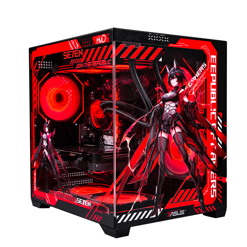 ڲ˶(ASUS)12/14i5 12400F/14600KF/4060/5060TĮʽdiyʦϷROG羺װ öi5 12400F/4060TI/16G (Կ4590Ԫ