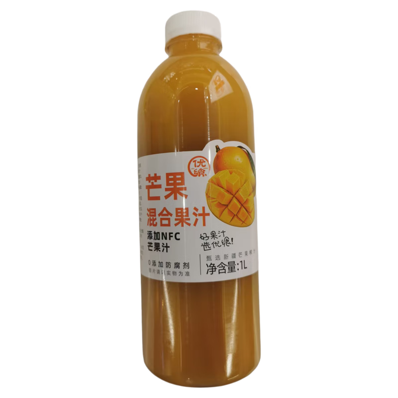 优飨芒果混合果汁芒果汁1kg 原味