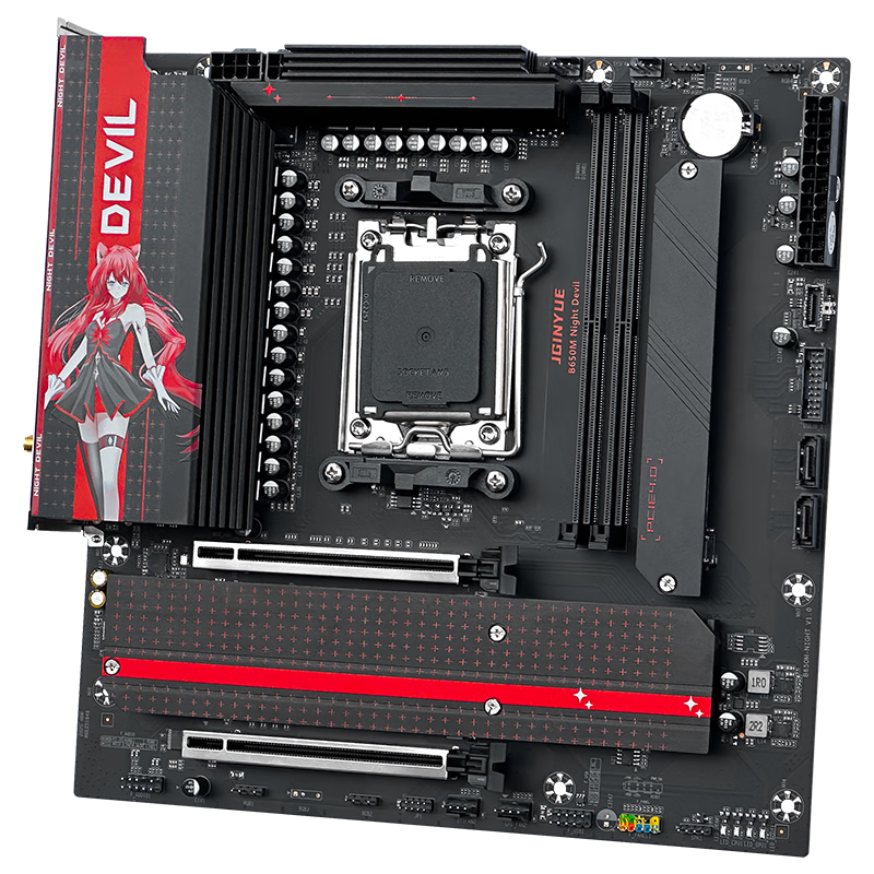 精粤 B650M NIGHT DEVIL DDR5 图 6
