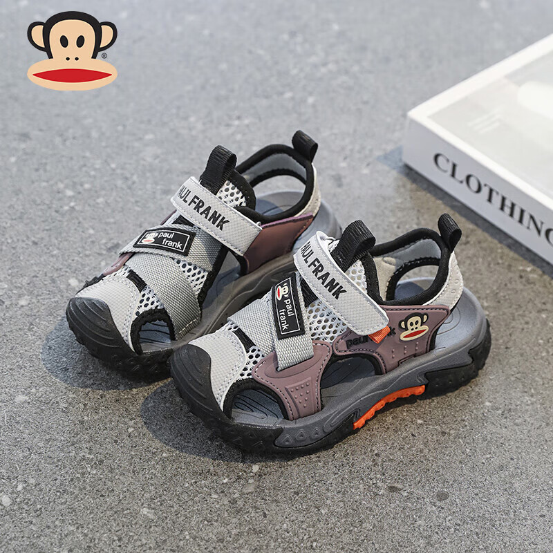 �����ͯЬ��ͯ��ͷ��Ь2024�ļ��¿���ͯ��������Ь���д�ͯŮ��ɳ̲Ь ǳ���/�� ����ͷ� 26 ���ʺϽų�15.9)