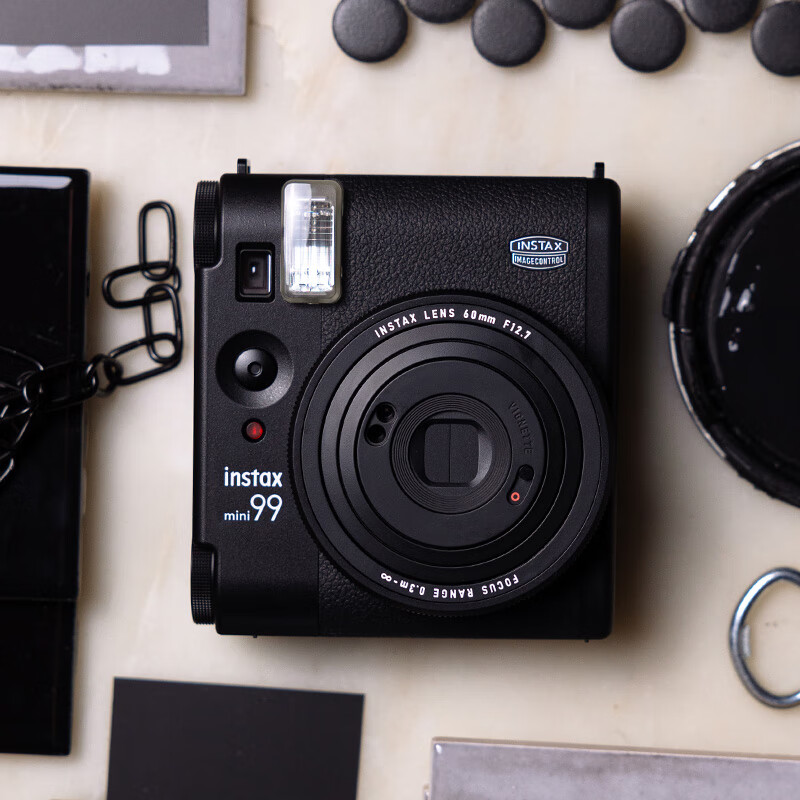 富士（FUJIFILM） instax mini99 立拍立得 相机相纸礼盒套装傻瓜相机送礼女友同学情人节赠礼生日礼物礼品照相 灼灼流光礼盒 套餐C【官方标配+20张白边相纸】