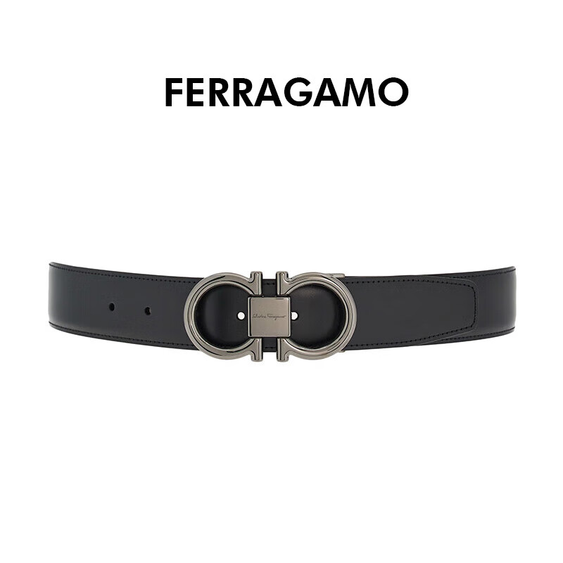 菲拉格慕菲拉格慕 双面可调节牛皮腰带 679938 694531 110