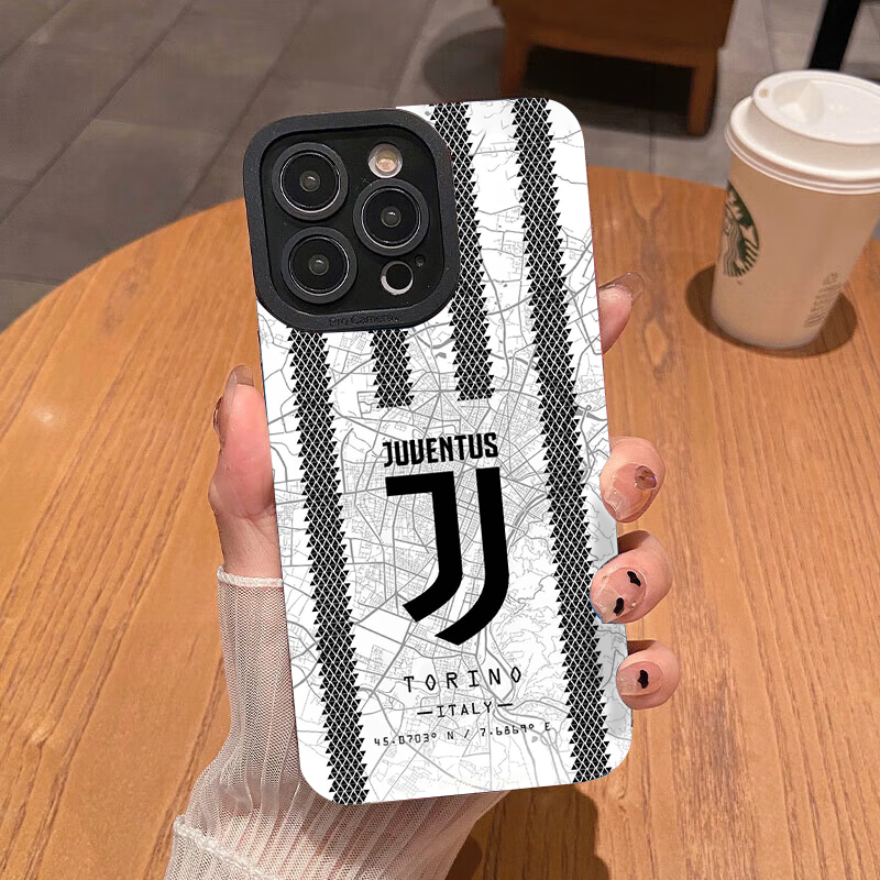 五大联赛足球队队徽磨砂皮质手机壳iphone13华为欧冠英超OPPO小米 尤文图斯 红米/小米机型拍这里留言备注