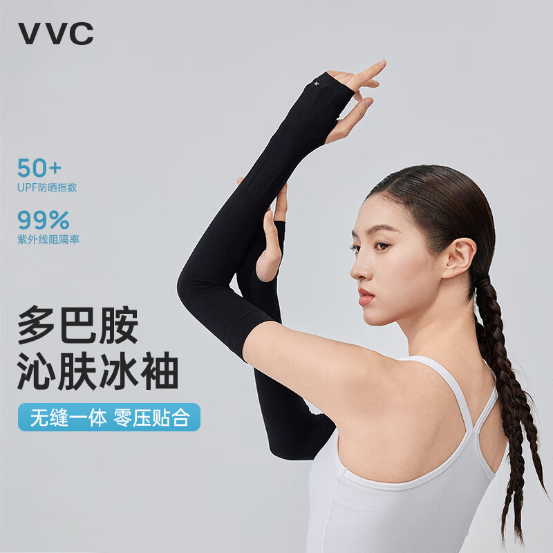 VVC男女款防晒冰袖 18元，VVC立体防晒口罩女 19元，VVC护眼角遮防晒口罩 28元 - 线报酷