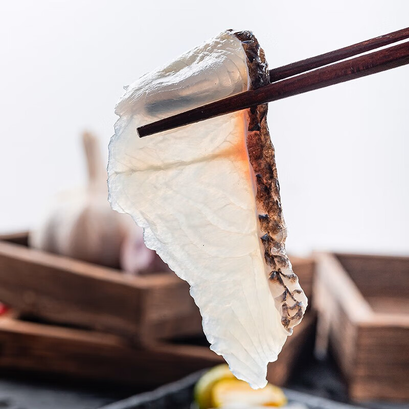 恒兴食品 恒兴食品免浆黑鱼片 活鱼鲜制酸菜鱼水煮鱼食材冷冻生鲜肉质嫩滑 免浆黑鱼片250g*4盒
