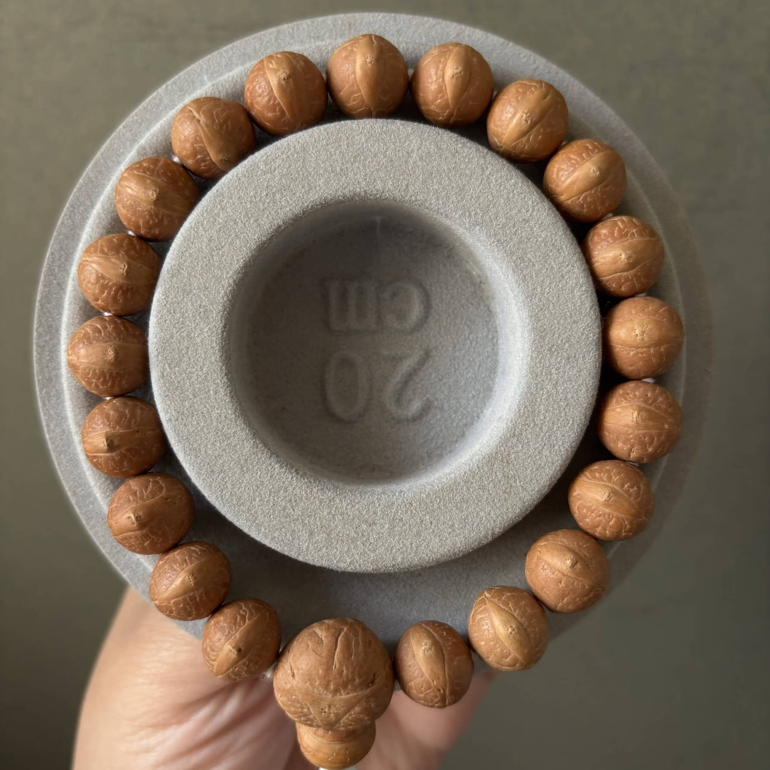 12mm精品尼泊爾鳳眼菩提手串紅油皮足球圓練手畢業(yè)上色快