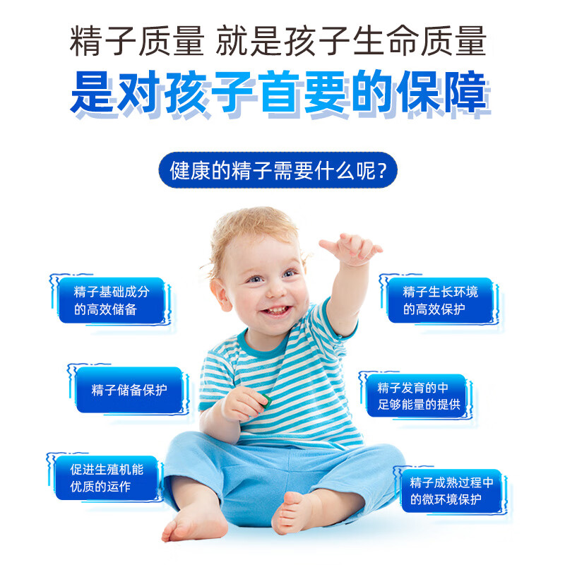 VENN Healthologic 妥金海外原装进口红妥孕运妥金精子质量精子活力精子碎片助备孕 妥金-180粒*1瓶【最新效期】