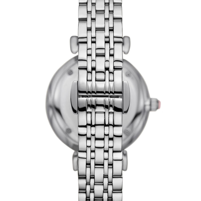 EMPORIO ARMANI阿玛尼手表满天星白月光女士腕表3.8女神节友送男友礼物 粉盘满天星AR11686 32MM