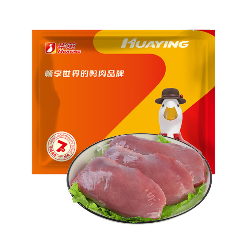华英（HUAYING）去皮鸭胸肉净重6斤 樱桃谷鸭冷冻鸭胸低脂健身