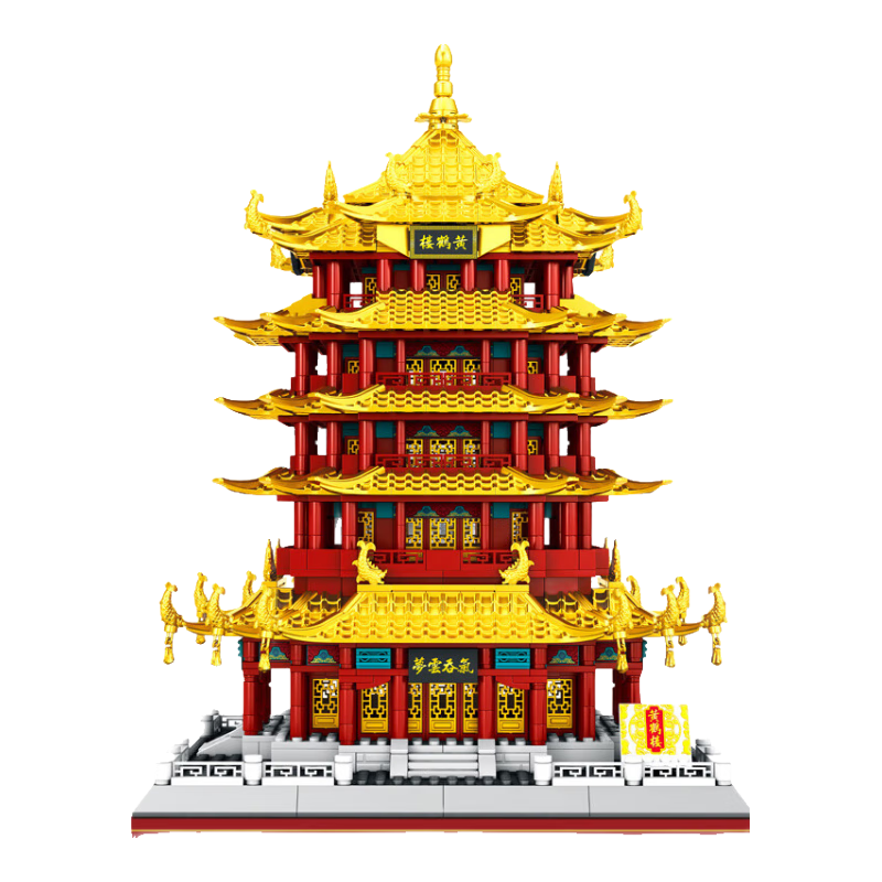 ���ڲ���������;ƴװ��ľ�޴��ͻƺ�¥����ģ�͸߶��ղذڼ�����к������������� �޴����人�ƺ�¥ 1699���� 6-8-12-15���ͯ��߳���ƴͼ������������������ 206Ԫ��2��(��103Ԫ/��)