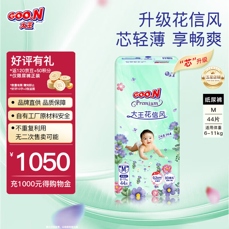 GOO.NƷֱ Ʒʡŷֽˬ͸ʪʪ оֽ M44Ƭ (6-11KG)