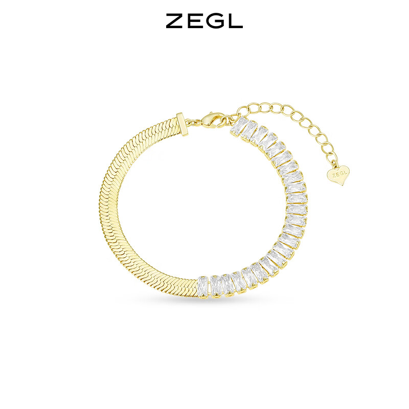 ZEGL設(shè)計(jì)師山茶花系列復(fù)古赫本風(fēng)人造珍珠手鏈女ins小眾設(shè)計(jì)手飾 流金燦爛手鏈 19cm
