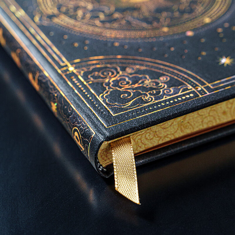 paperblanks佩兰克笔记本本子第四翼手账本手帐本2025年新款文创品送男生生日礼物高档文具礼品 【硬壳绑带款】中本/空白