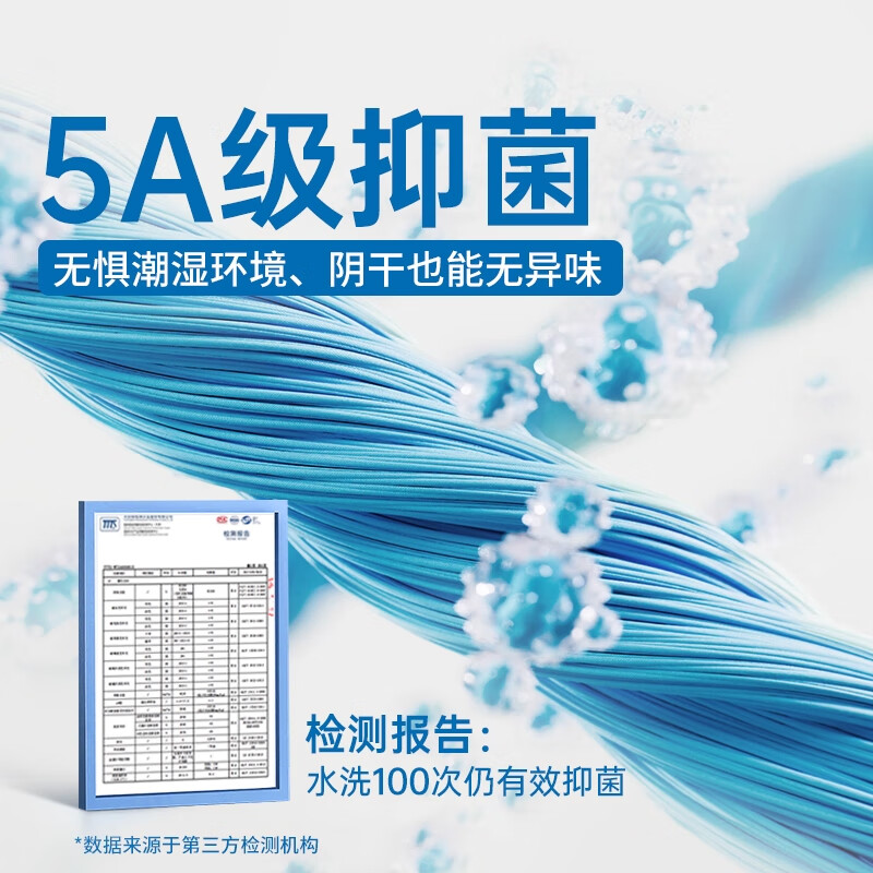 洁丽雅(grace)毛巾纯棉A类抗菌洗脸巾柔软吸水擦头洗澡毛巾男女士情侣洁面巾 【5A抑菌】兰+粉+浅驼 3条