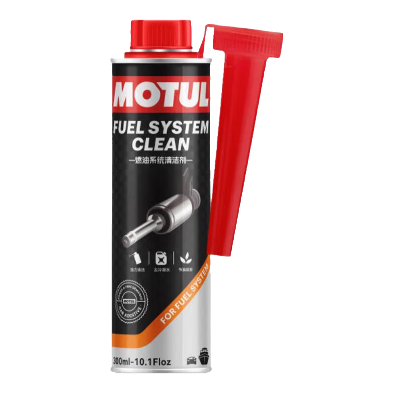 摩特(MOTUL)進(jìn)口發(fā)動機(jī)內(nèi)部清洗劑免拆清洗油泥汽油燃油寶機(jī)油添加劑減少積碳 燃油系統(tǒng)清潔劑 300ml